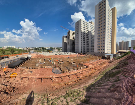 Foto real da obra do Reserva Raposo, São Paulo, imagem 1
