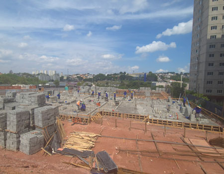 Foto real da obra do Reserva Raposo, São Paulo, imagem 2